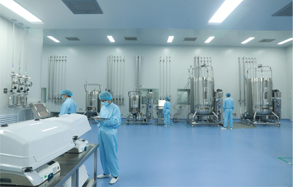 Equipment at Clover's Changxing facility