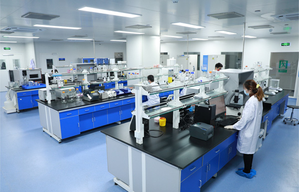 Laboratory at Clover's Changxing facility
